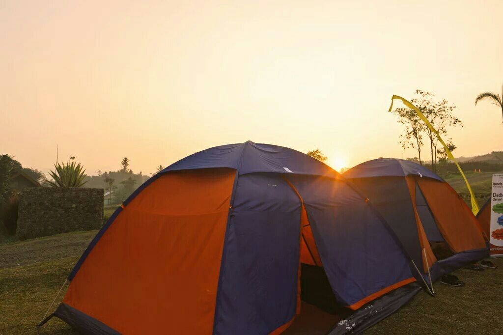 Selamat pagi dari tenda Camp Hulu Cai ^.^ (foto oleh @harrismaul)